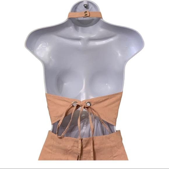 WYLDR by Revolve Infinity Halter Mini Dress Blush - Picture 7 of 14